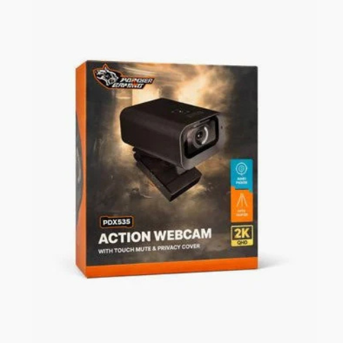 Porodo Gaming 2K 30FPS Auto Focus Webcam