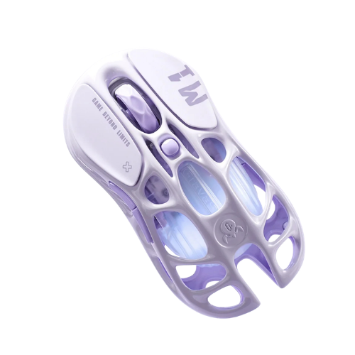 GravaStar Mercury M1 Pro Wireless Gaming Mouse  Lavender Purple