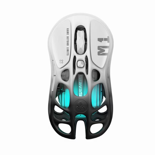 GravaStar Mercury M1 Pro Wireless Gaming Mouse  Black & White