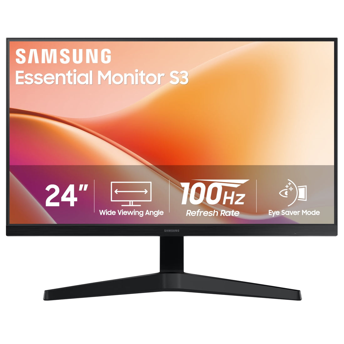 24" Essential Monitor S3 S33GC FHD